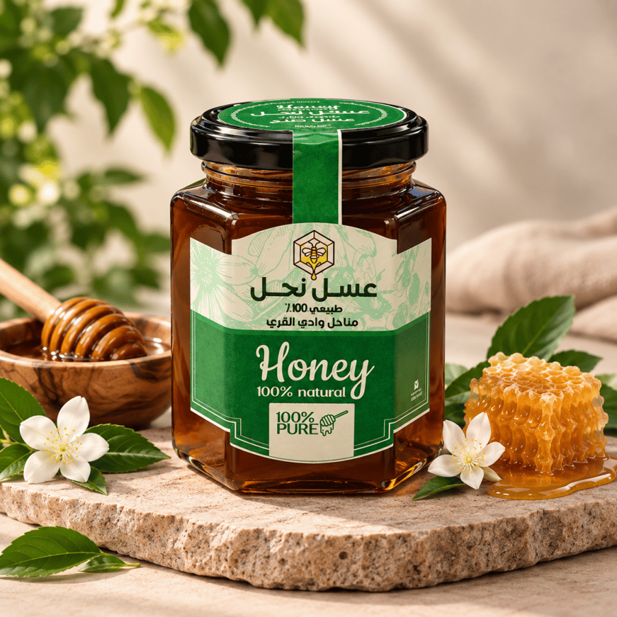 عسل طلح مناحل وادي القرى 250 جم