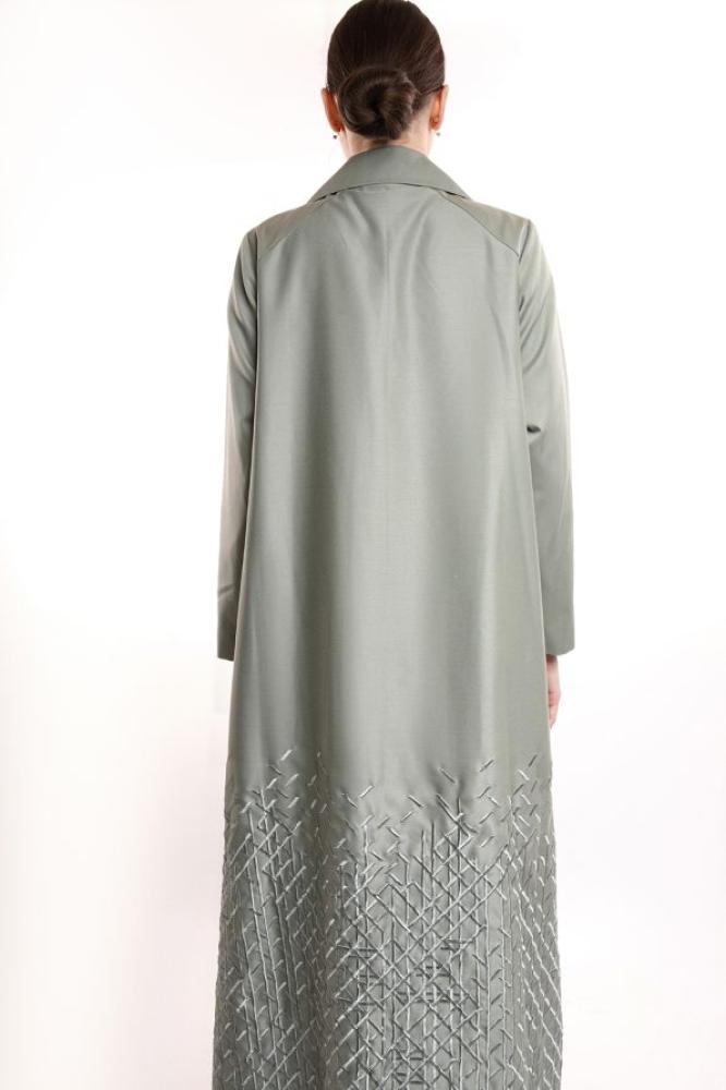 Jacket Embroidered Abaya