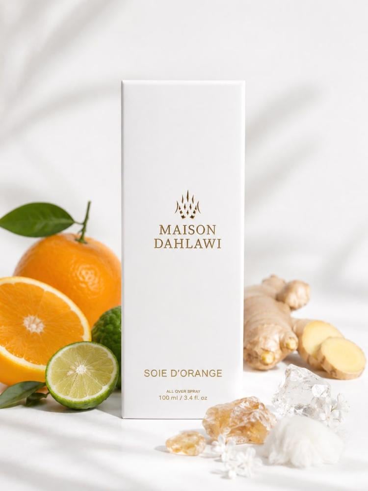 عطر الشعر والجسم من ميزون دهلوي سوا دورانج 100 مل Maison Dahlawi Soie d’Orange Hair & Body Mist