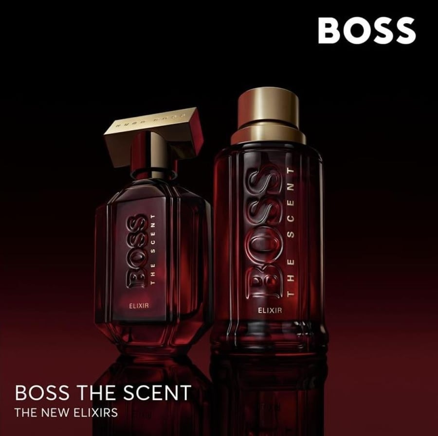 عطر هوقو بوس ذا سنت الكسير للرجال 100 مل Boss The Scent Elixir