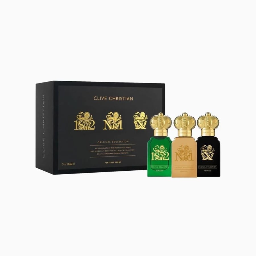 طقم العطور من كلايف كريستيان للسيدات 10X3 مل Travel Set - Feminine Clive Christian