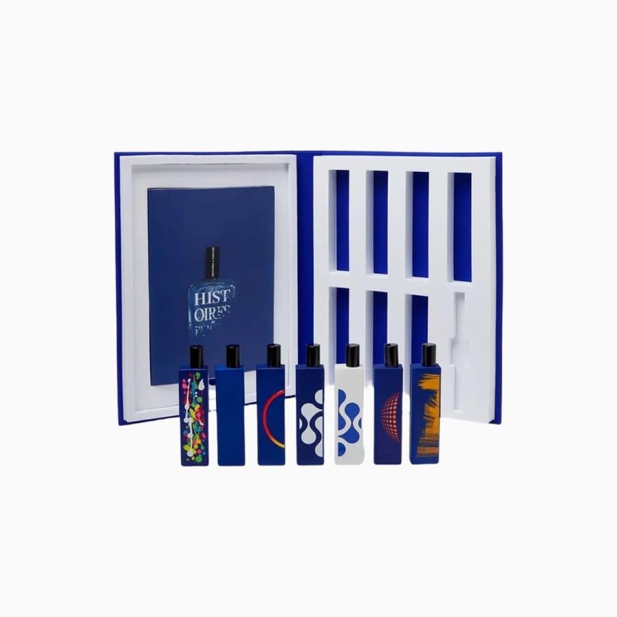 مجموعة الكتاب الازرق من هيستوريس Blue Book collection by Histoires de Parfums 15 ml x 7