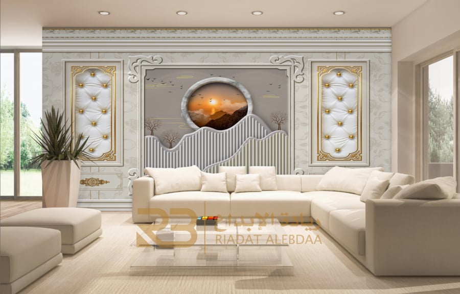 ورق جدران تصميم مودرن (رقم المنتج RB-j3)