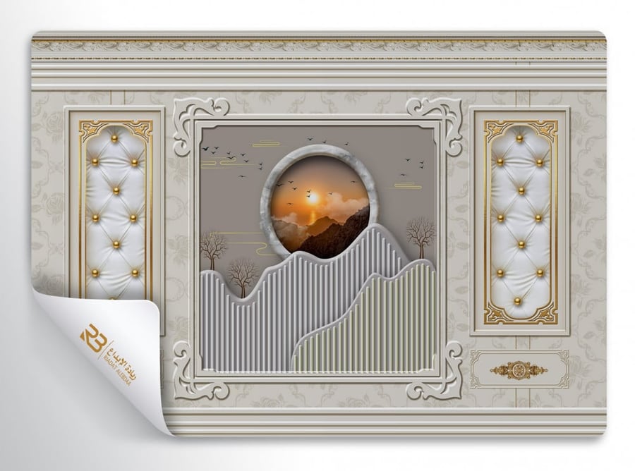 ورق جدران تصميم مودرن (رقم المنتج RB-j3)