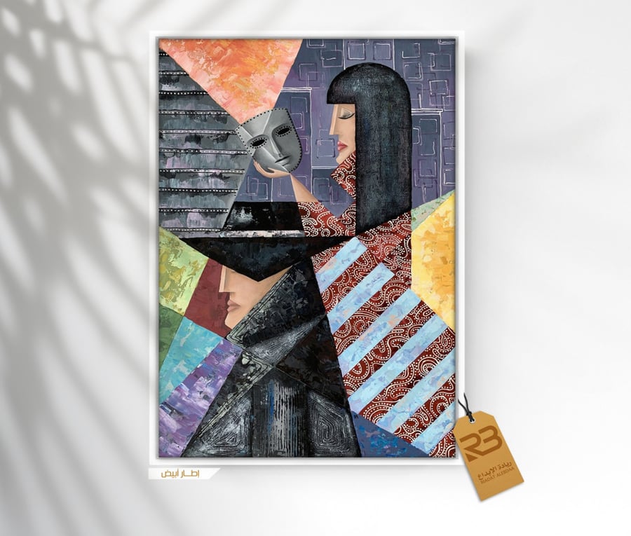 لوحة جدارية تصميم مودرن (رقم المنتج RB-13-6 )