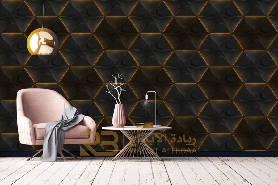 ورق جدران تصميم نقشات سداسية (رقم المنتج RB-j20)