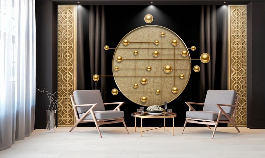 ورق جدران تصميم مودرن (رقم المنتج RB-b1)
