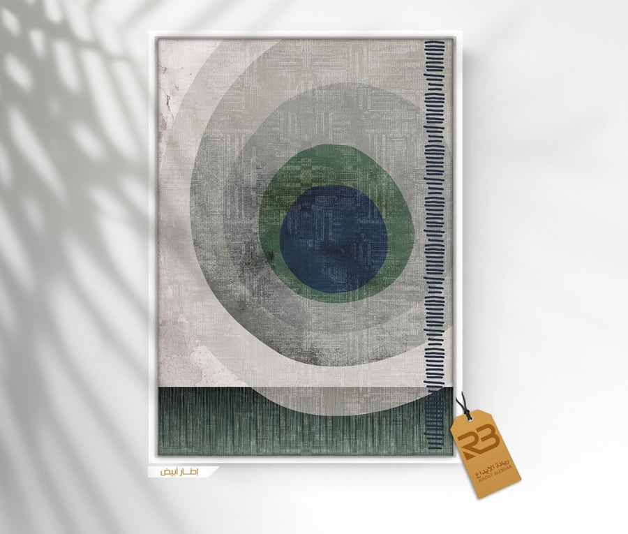 Deer Design Wall Painting (Article No. RB-46)