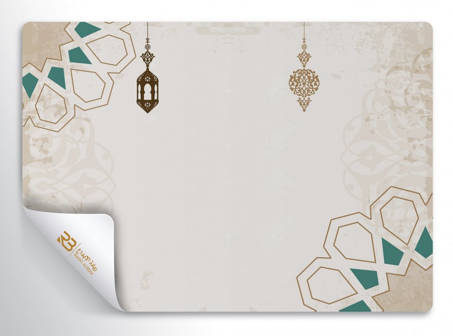 ورق جدران تصميم زخرفة اسلامية (رقم المنتج RB-87)