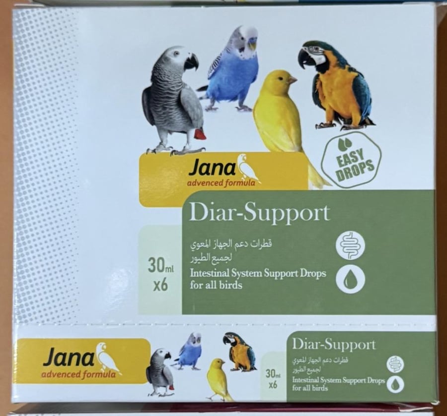 Support drops for the digestive system for all birds 30ml