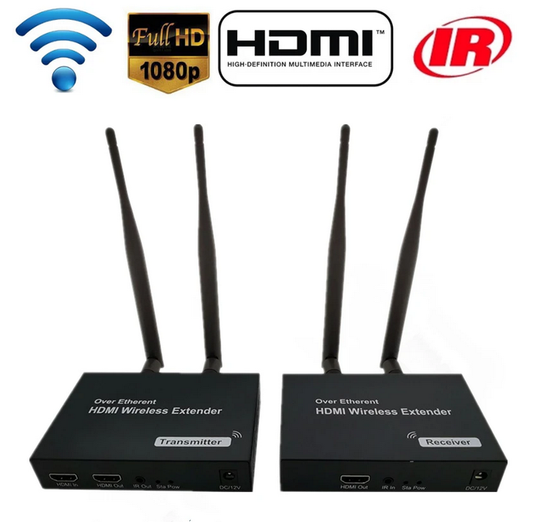 Wireless HDMI Extender 1080P موزع اشارة لاسكي