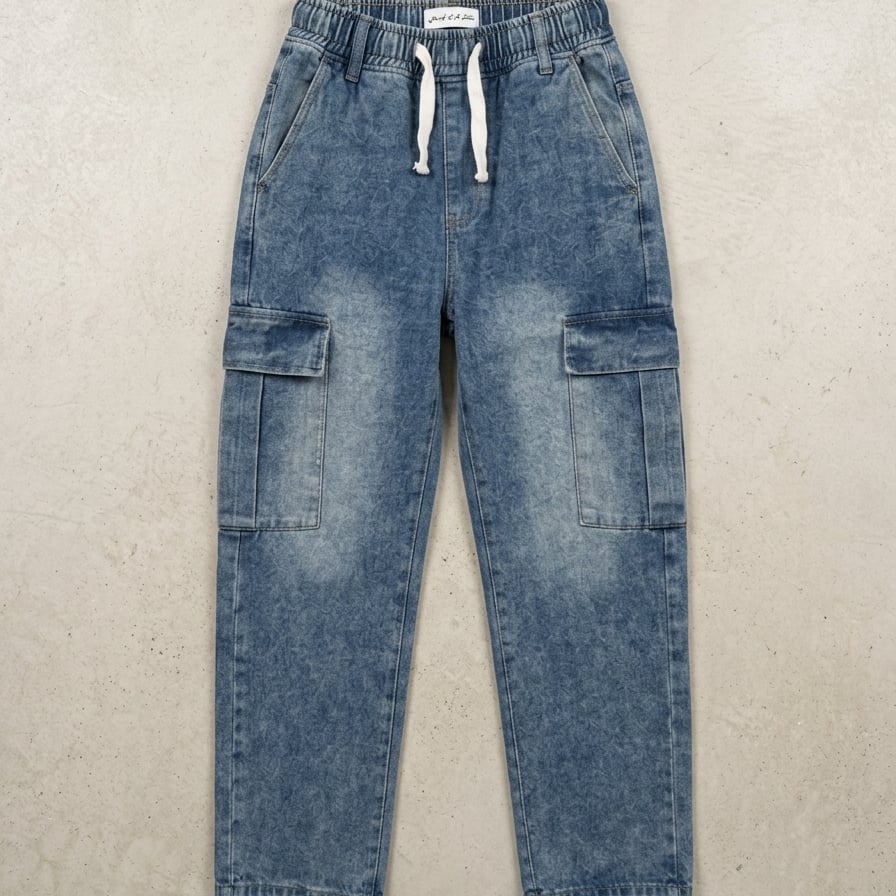جنز اوفر سايز Cargo Denim