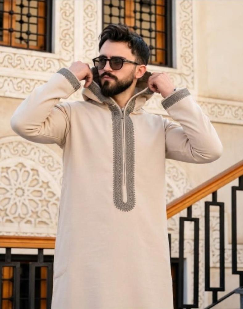 ثوب مغربي شتوي فاخر
