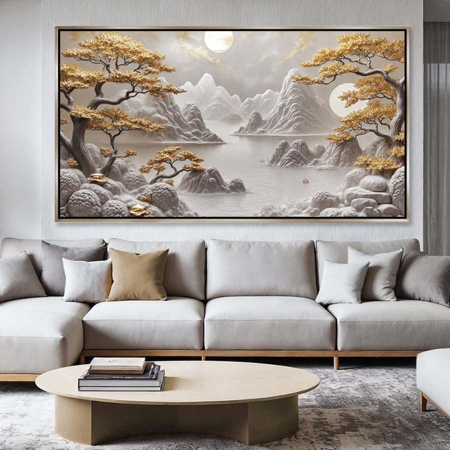 Wall art painting - modern art