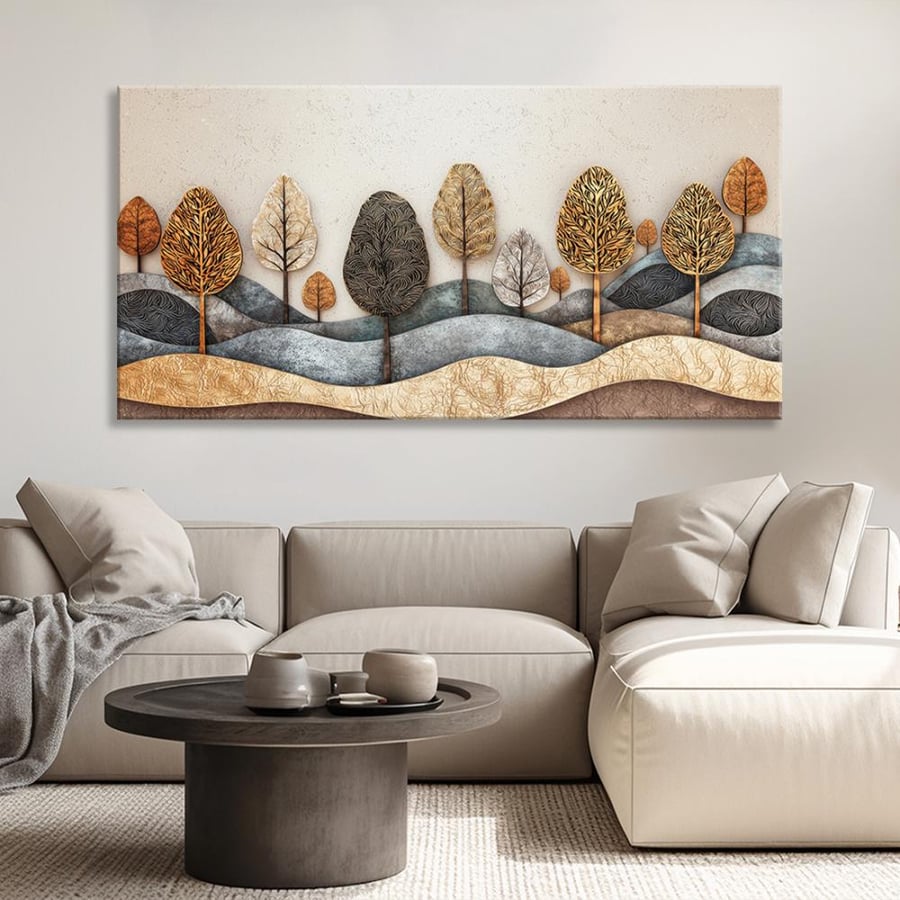 Wall art painting - modern art