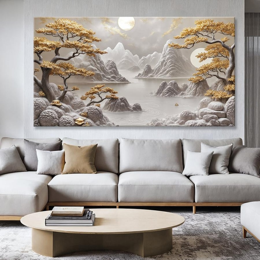 Wall art painting - modern art