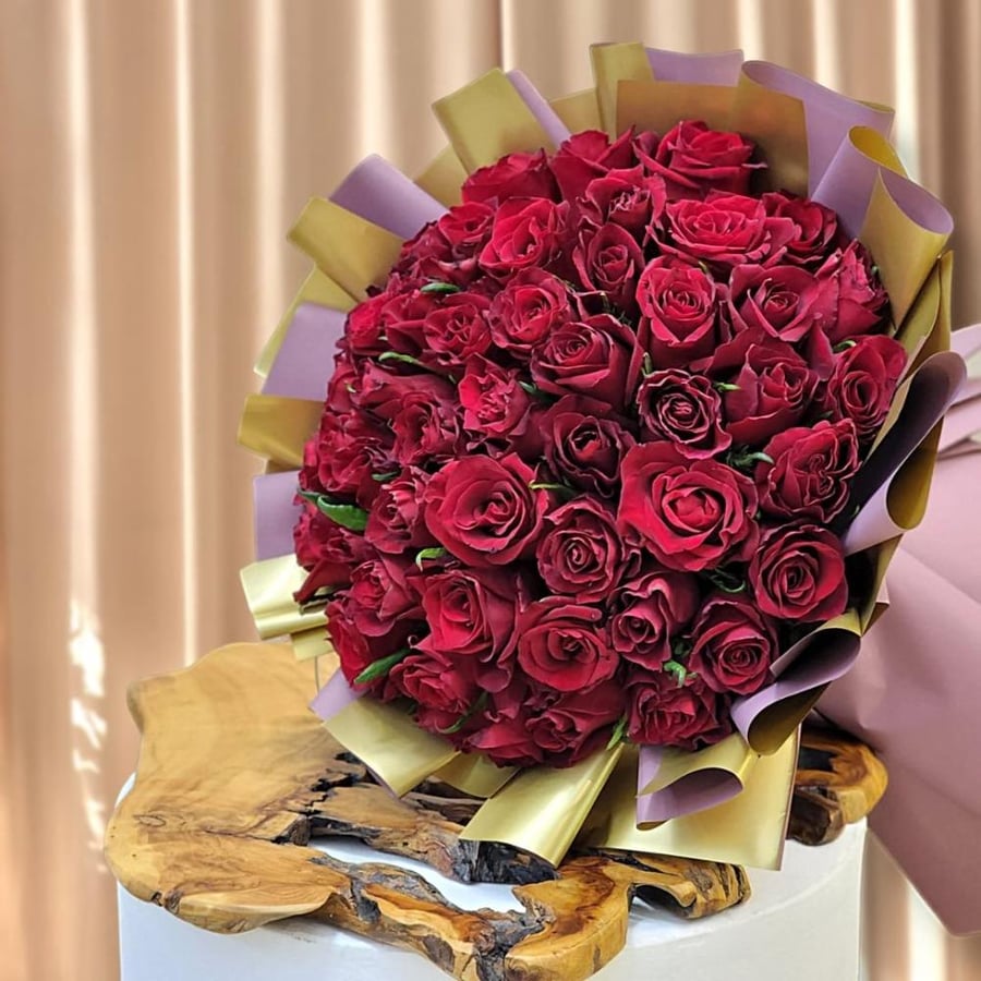 باقة ورد ملكة
