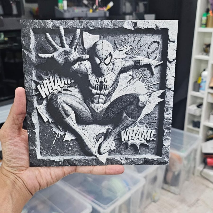 Spiderman سبايدرمان / لوحة