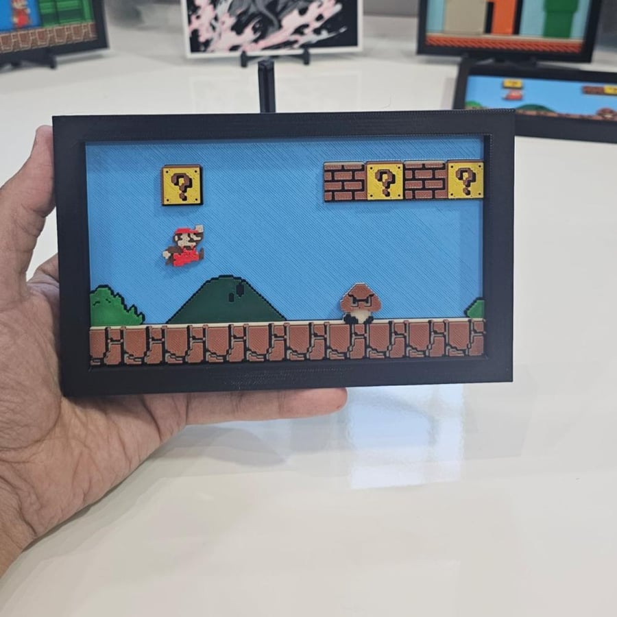 لوحة ماريو super mario