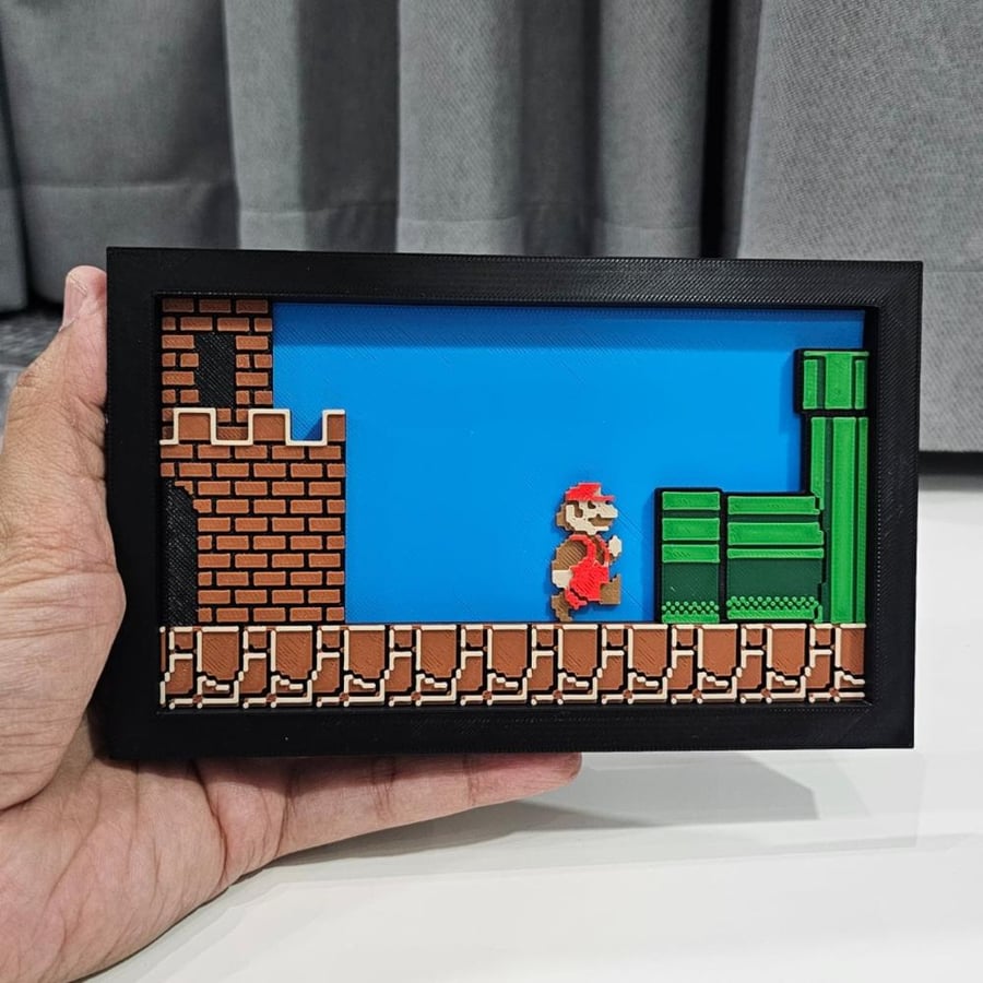 لوحة ماريو super mario
