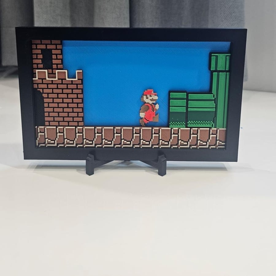 لوحة ماريو super mario