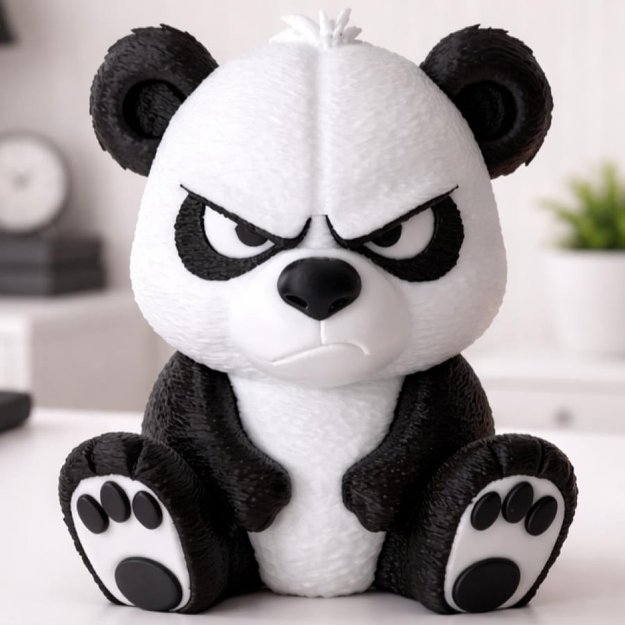 Grumpy Panda Bear الباندا العصبي