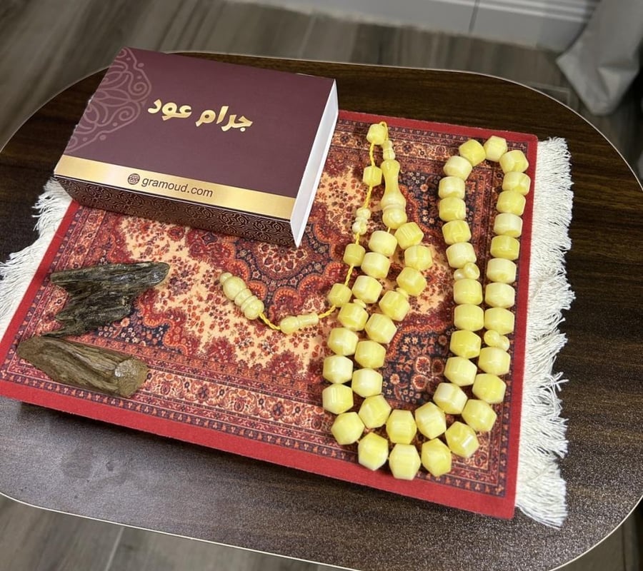 سبحه مستكه برميلي