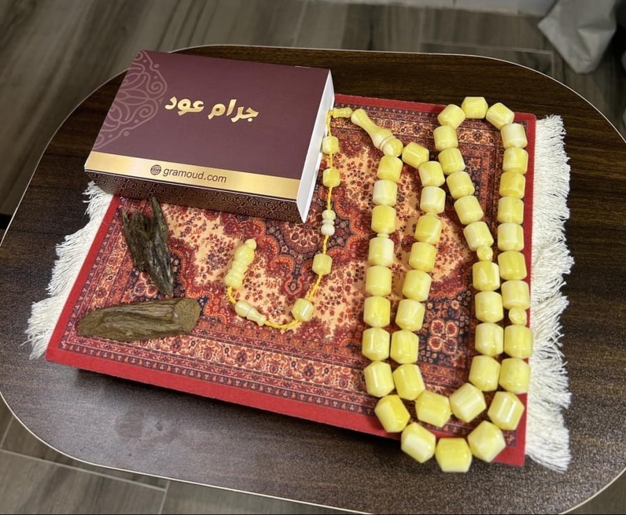 سبحه مستكه برميلي جامبو