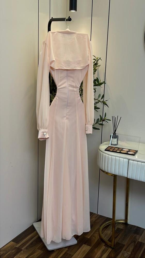 Elegant evening dress, non-stitched, RA1467