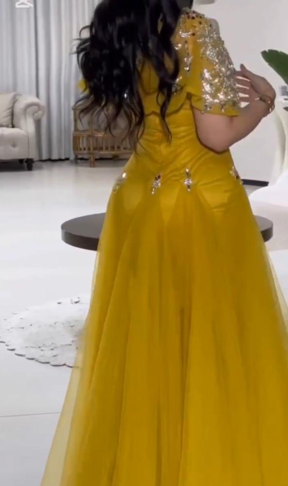 الفستان سهره روعه