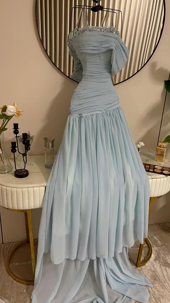 Elegant evening dress, non-stitched, RA1708
