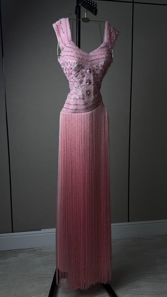 فستان سهره فصوص RA2175