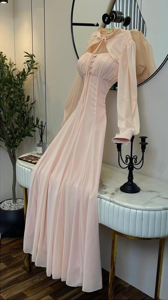 Elegant evening dress, non-stitched, RA1467