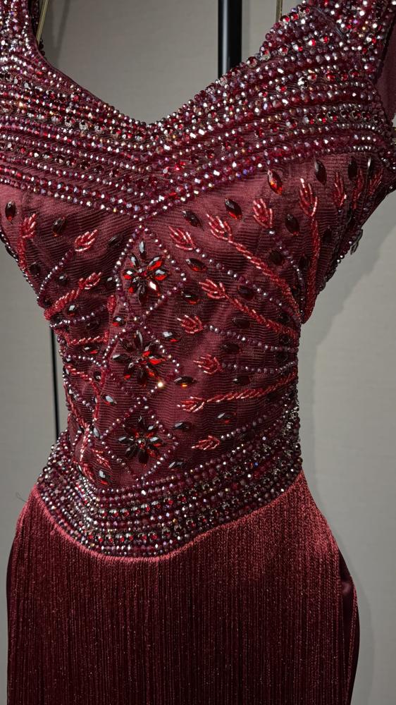 فستان سهره فصوص RA2175