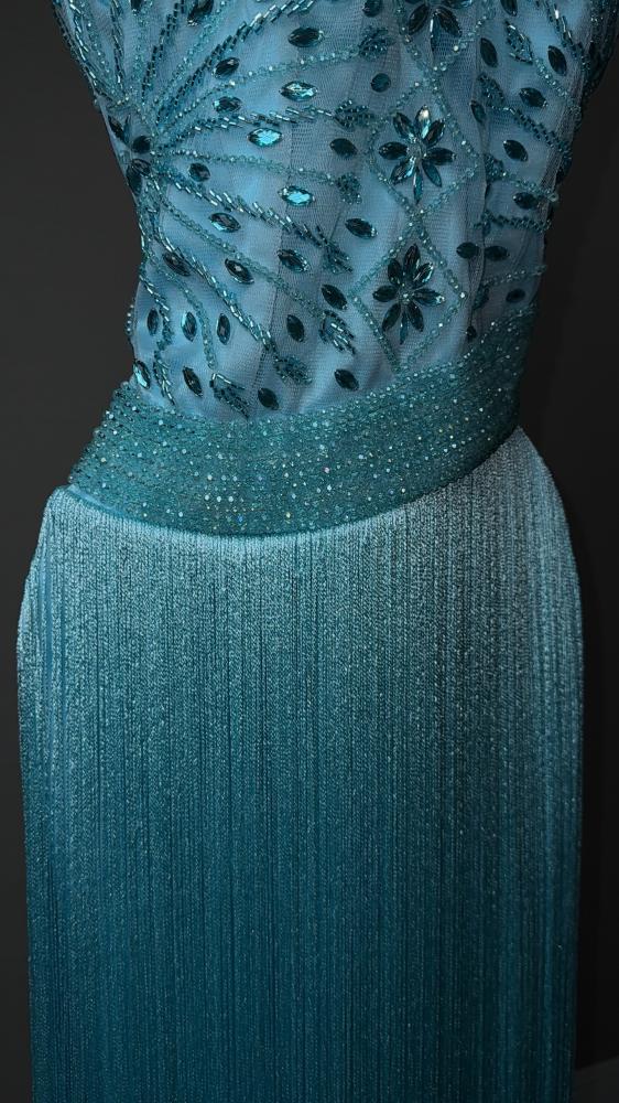 فستان سهره فصوص RA2175