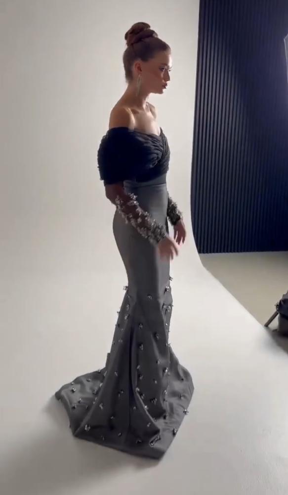 الفستان سهره مكيادو