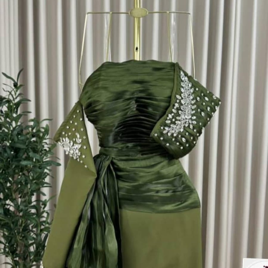 فستان سهره راقي لاصلي RA236