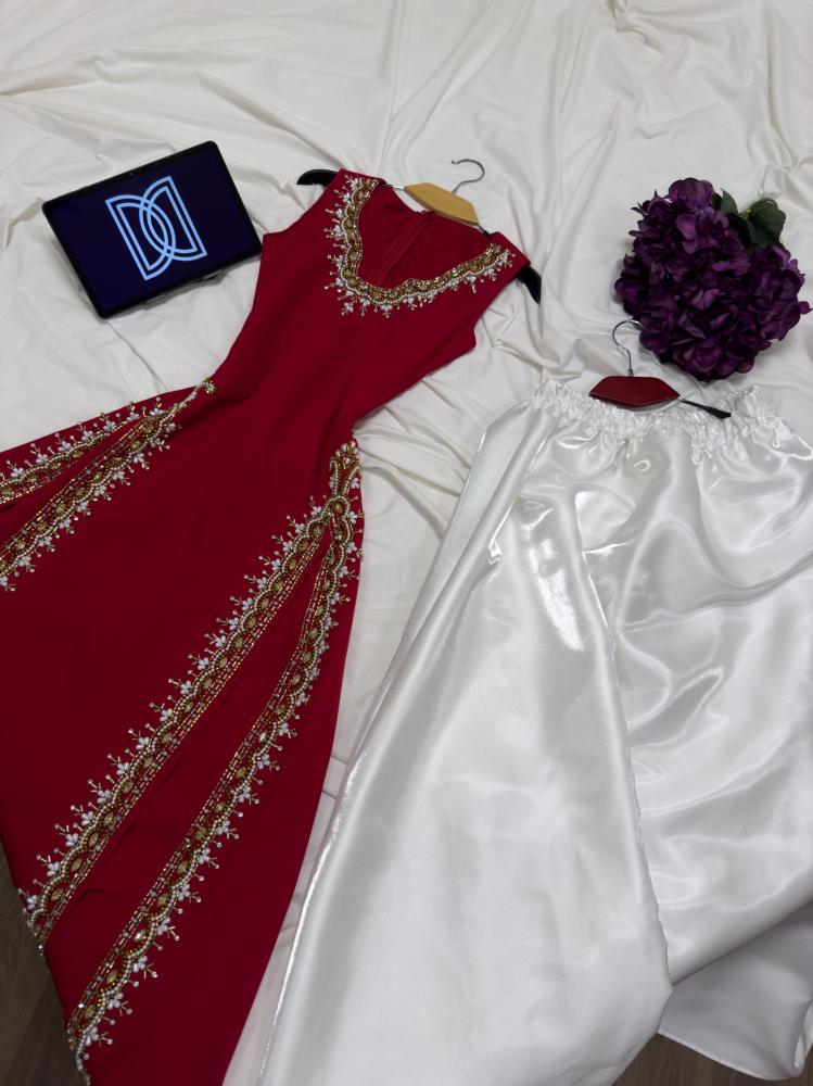 فستان سهره لونينRA912