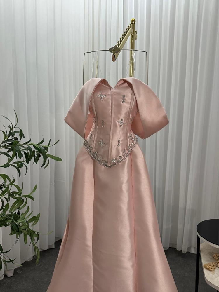 The dress is a party dress