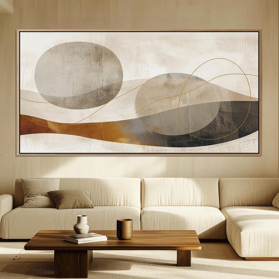 لوحات فن تجريدي تصميم عصري