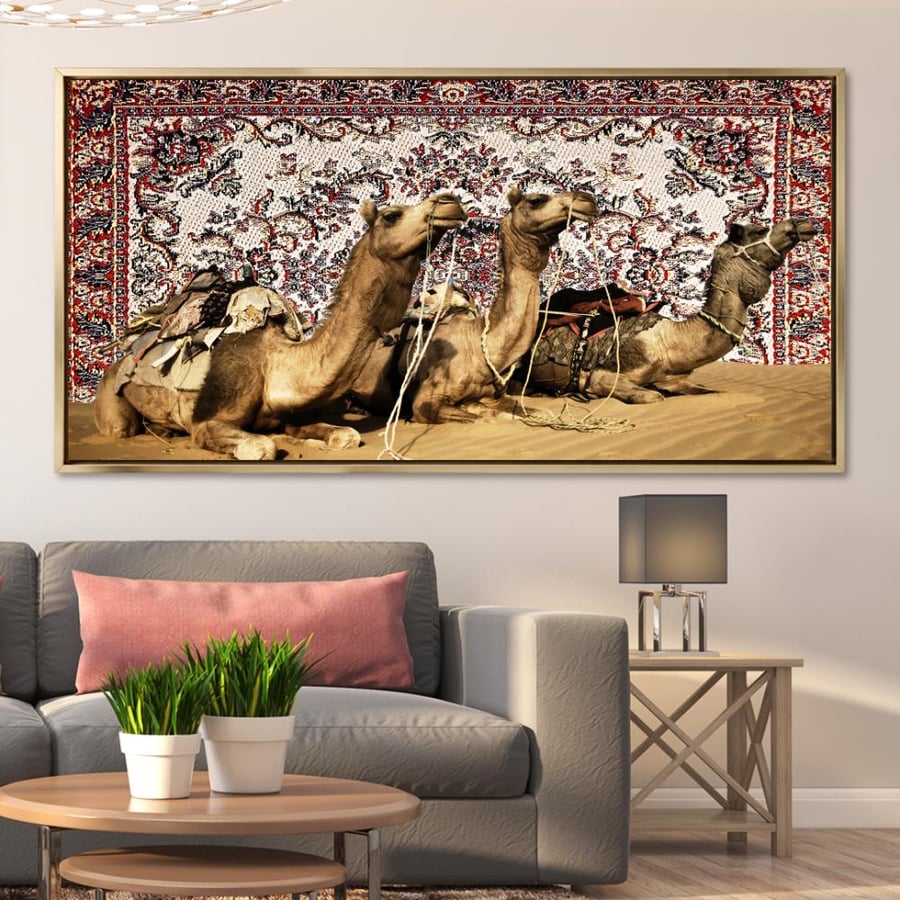 لوحة جدارية فنية بتصميم عصري أنيق