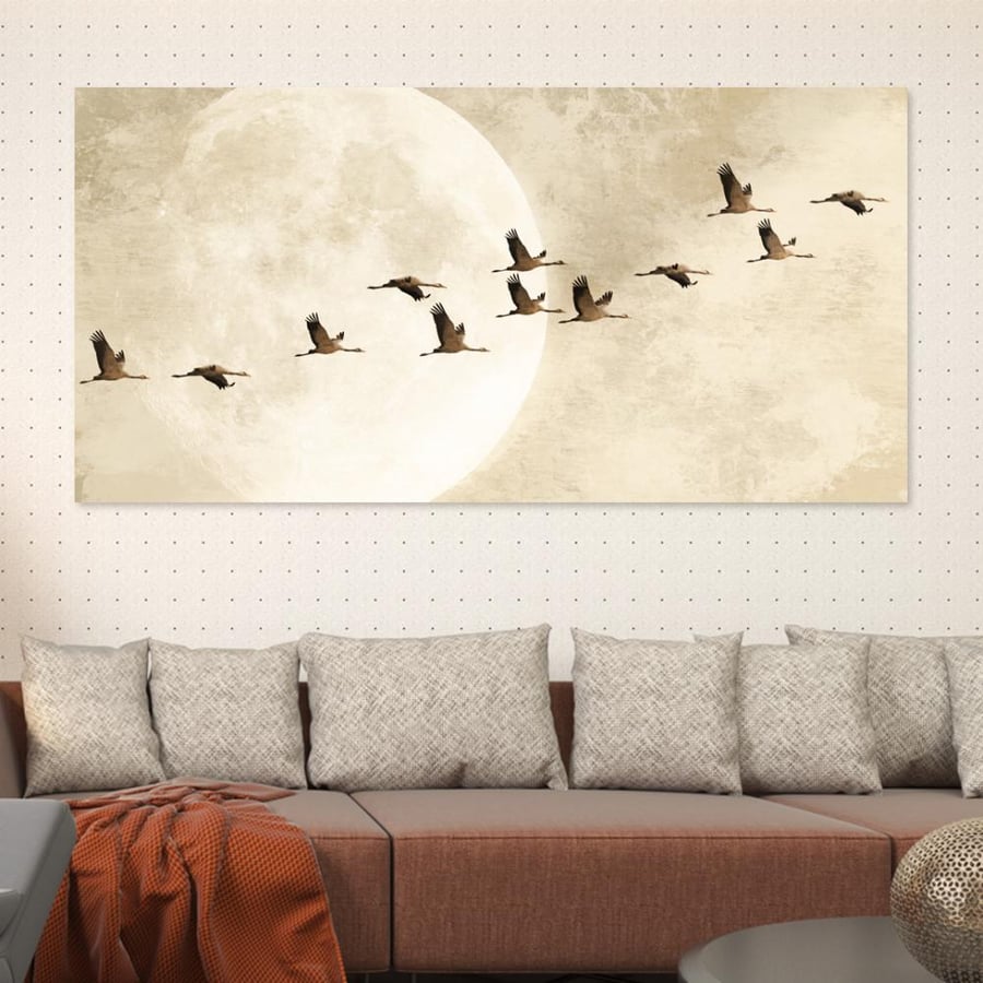 لوحة جدارية فنية بتصميم عصري أنيق