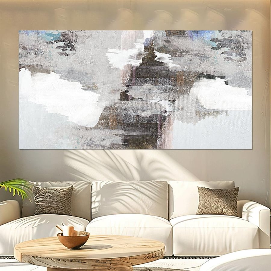 لوحة فن تجريدي تصميم عصري