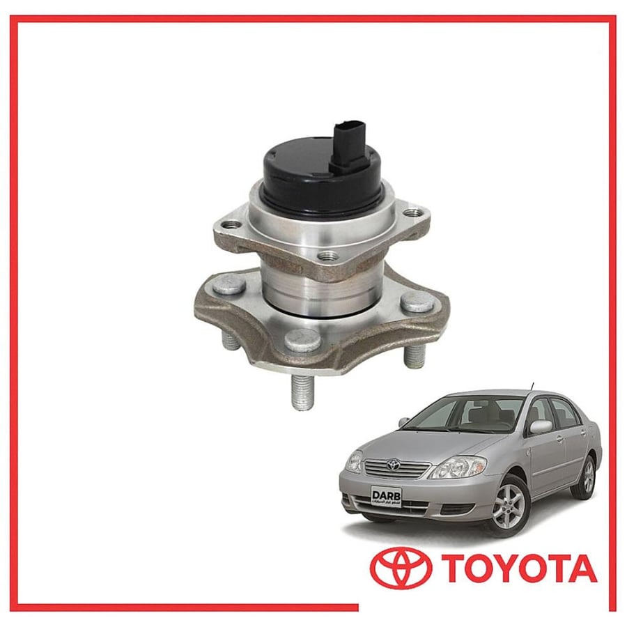 رمان خلفي مع الفلنجه حساس يمين كورولا 2007 اصلي