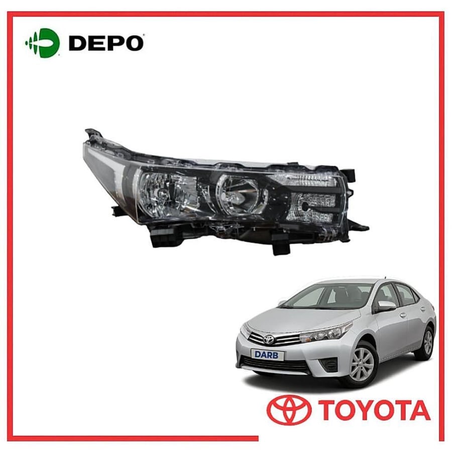شمعة يمين اسود كورولا 2016 ديبو DEPO