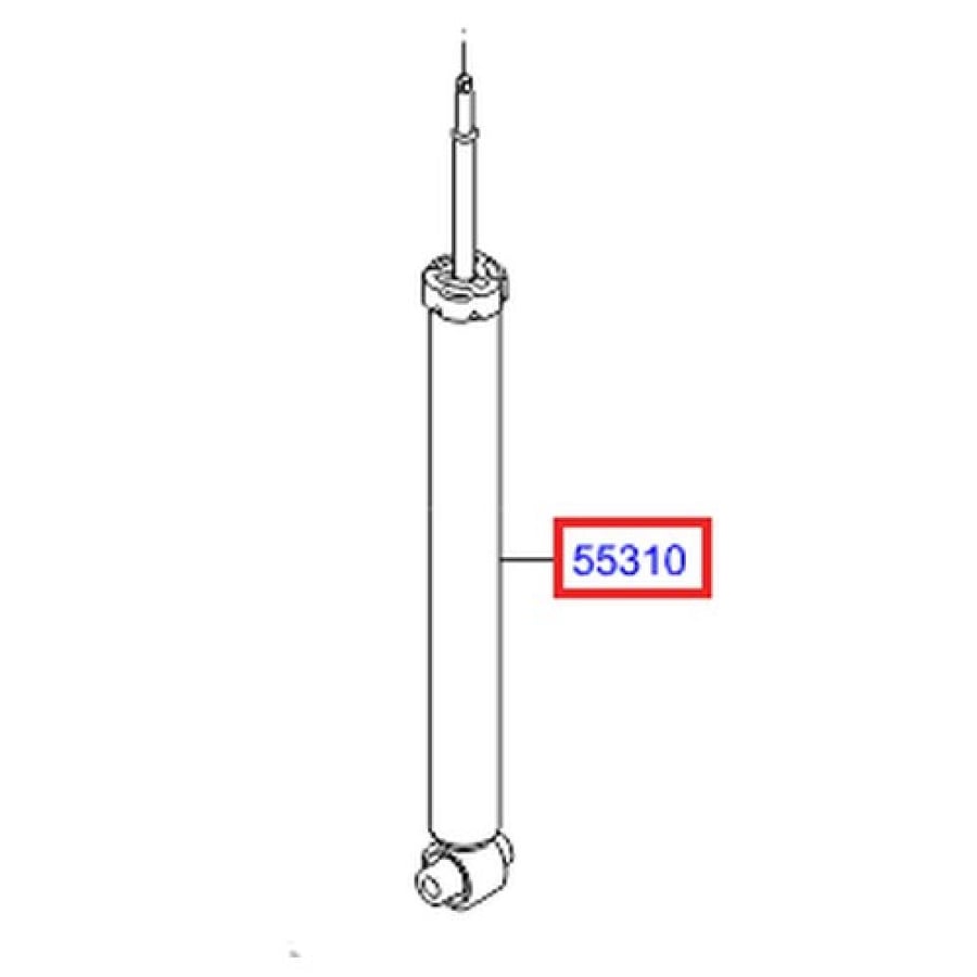 مساعد خلفي هيونداي سوناتا 2016 2019 اصلي