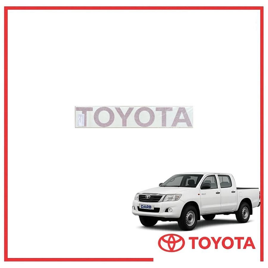 باب صندوق خلفي TOYOTA كتابه هايلكس عادي 2012 اصلي