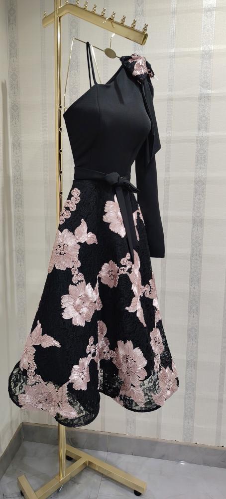Soft Barbie dress with lace