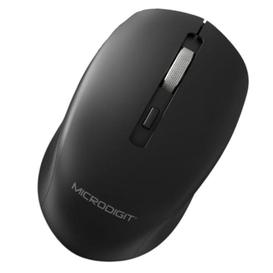 Wireless Rechargable Bluetooth Optical Mouse Microdigit Mt202wm