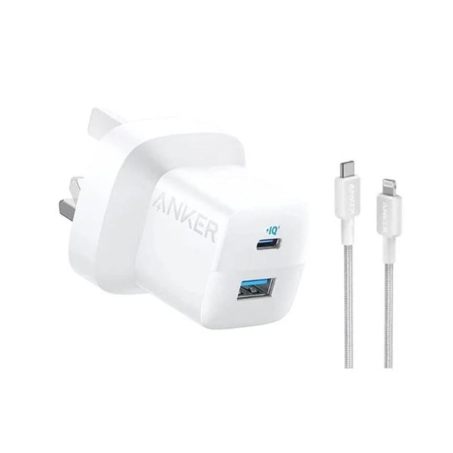 Anker Charger + Cable USB-C To Lightning 33W